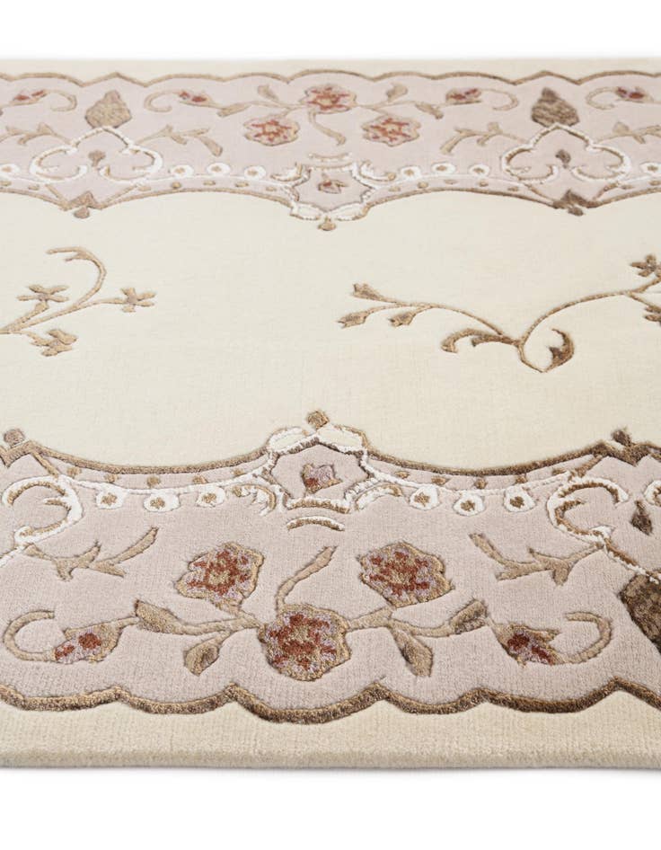 Detail image of  2' 9 x 9' 9  Hand Knotted Darya Wool Runner Rug