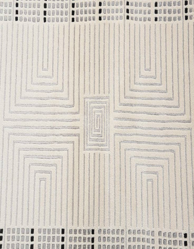 Detail image of  2' 8 x 9' 11  Hand Knotted Darya Wool Runner Rug