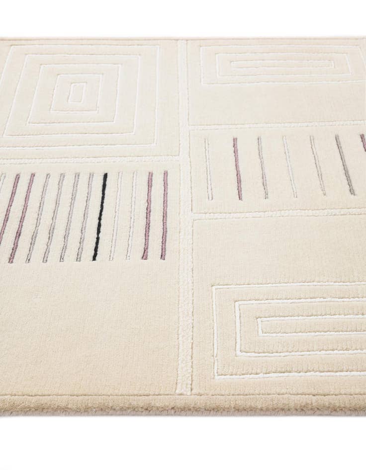 Detail image of  2' 7 x 9' 7  Hand Knotted Darya Wool Runner Rug