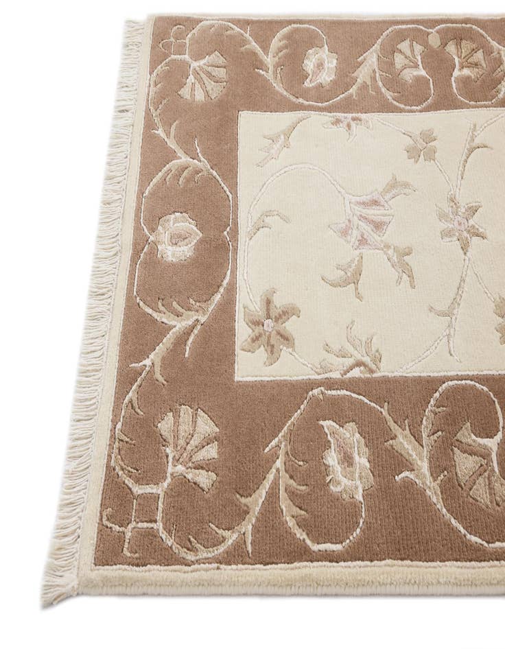 Detail image of  2' 7 x 9' 9  Hand Knotted Darya Wool Runner Rug