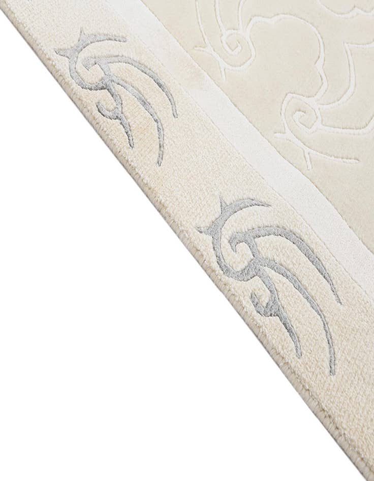 Detail image of  2' 8 x 9' 9  Hand Knotted Darya Wool Runner Rug