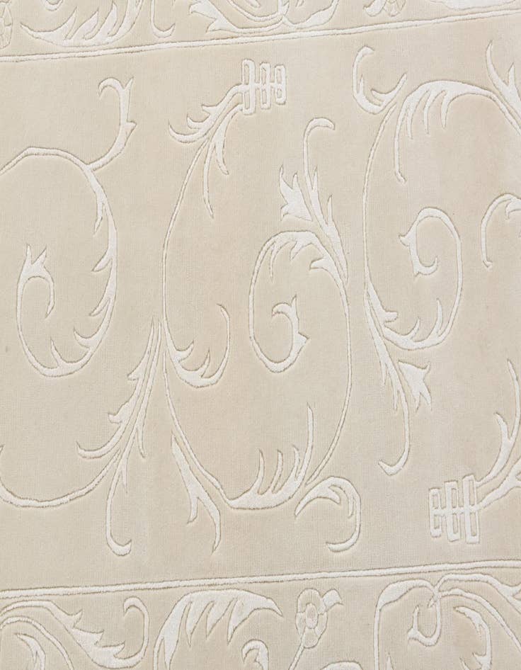 Detail image of  3' 3 x 13'  Hand Knotted Darya Wool Runner Rug