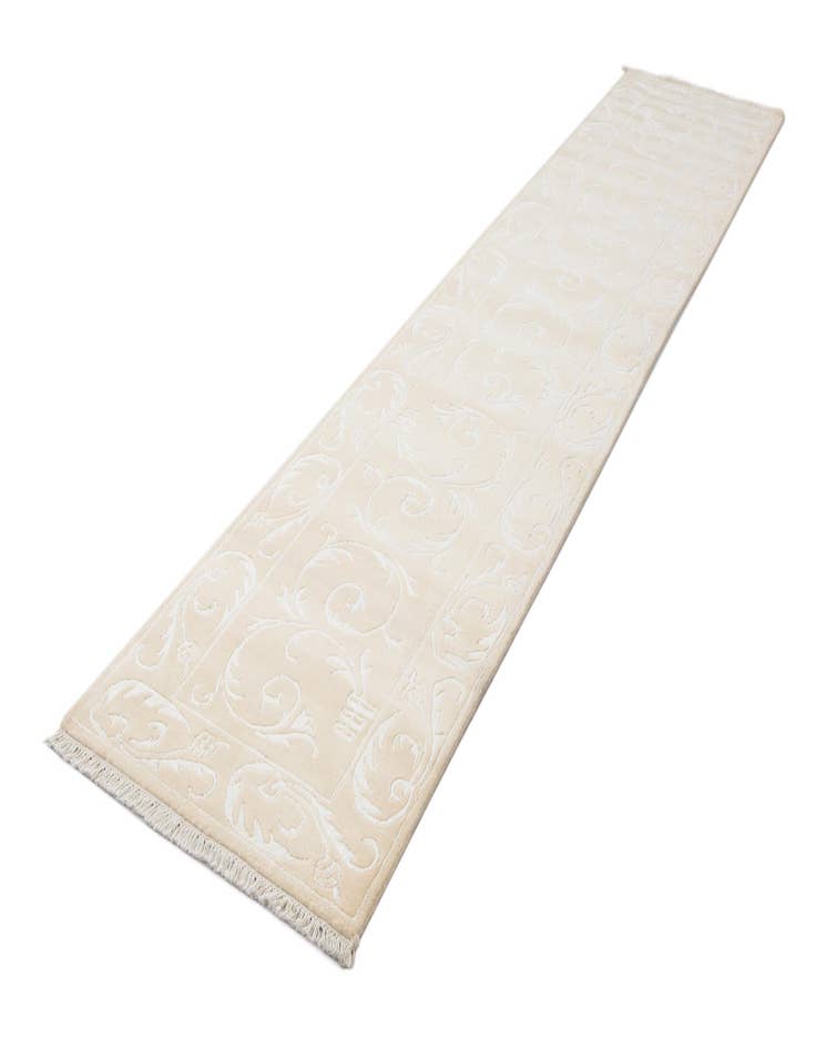 Detail image of  2' 7 x 13' 3  Hand Knotted Darya Wool Runner Rug