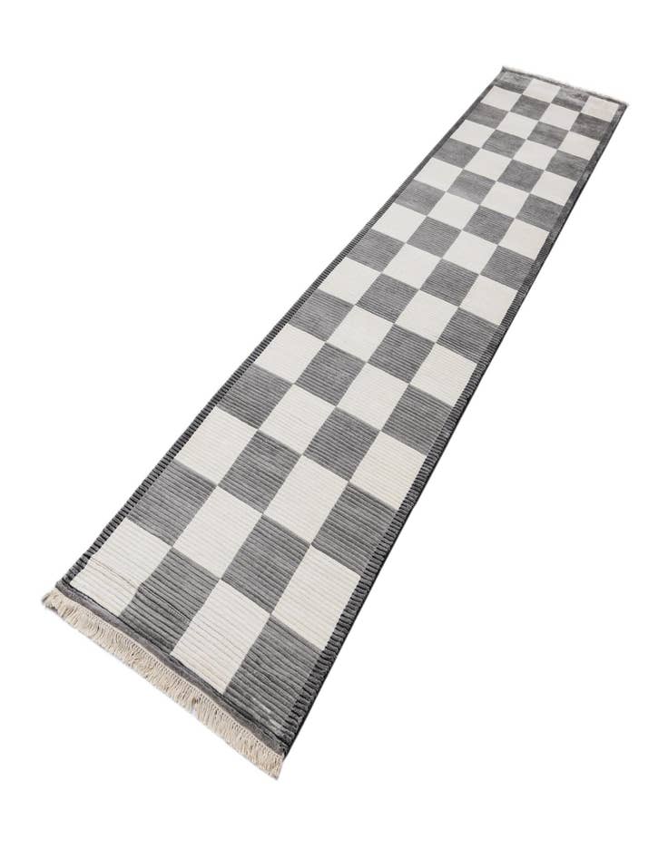 Detail image of  2' 7 x 13' 1  Hand Knotted Darya Wool Runner Rug