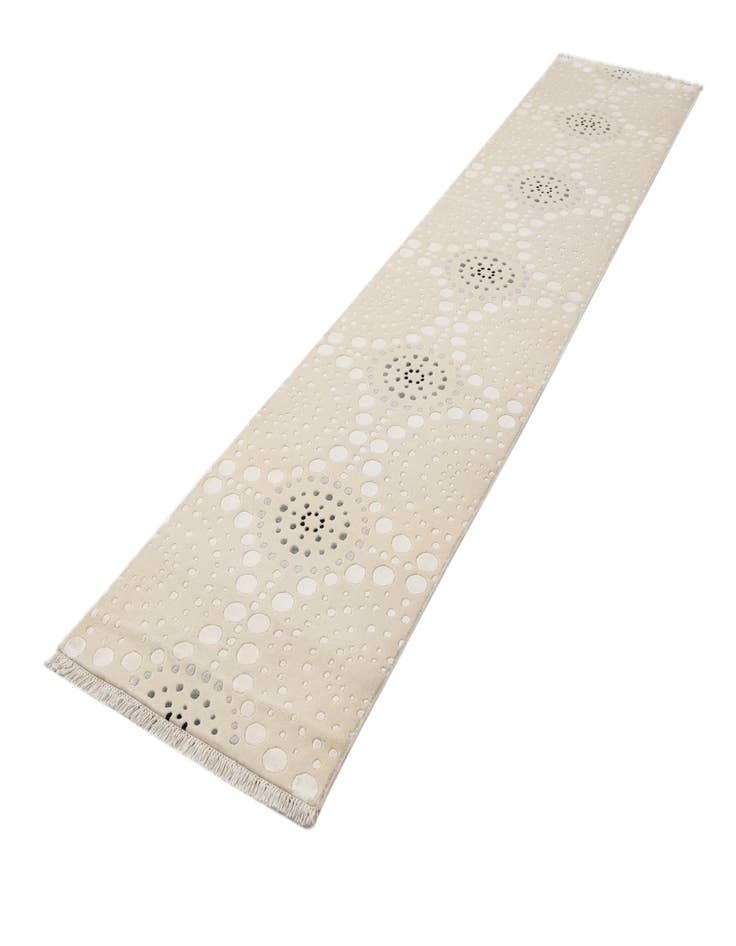 Detail image of  2' 7 x 13' 1  Hand Knotted Darya Wool Runner Rug