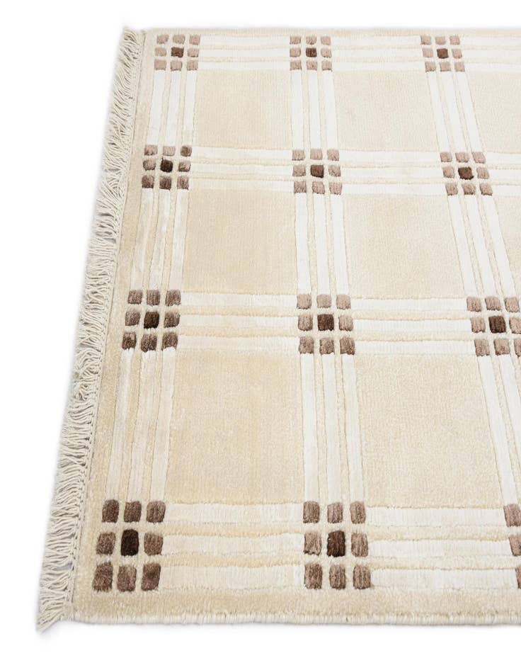 Detail image of  2' 7 x 12' 10  Hand Knotted Darya Wool Runner Rug