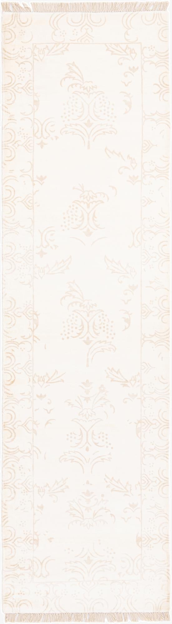  2' 8 x 9' 11  Hand Knotted Darya Wool Runner Rug