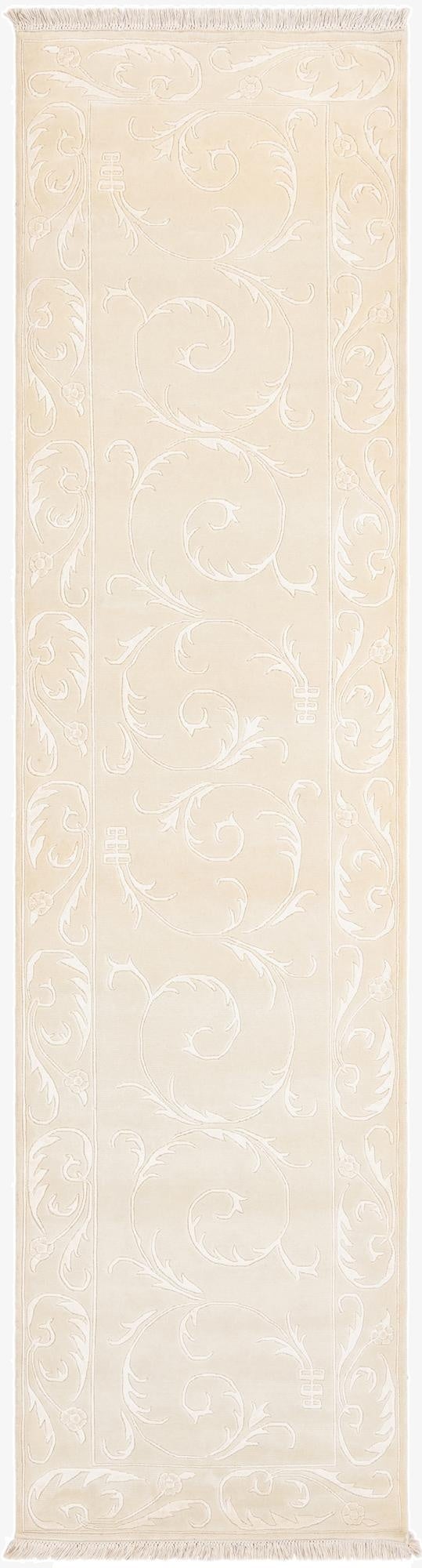  3' 3 x 13'  Hand Knotted Darya Wool Runner Rug