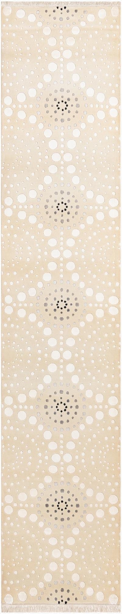  2' 7 x 13' 1  Hand Knotted Darya Wool Runner Rug