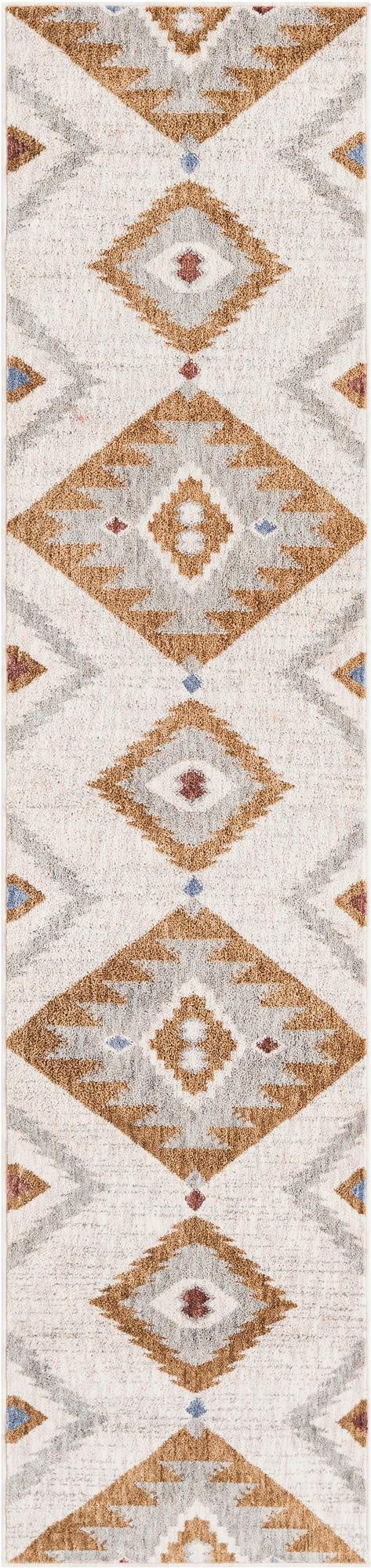  2' x 8' Eco Southwestern Runner Rug