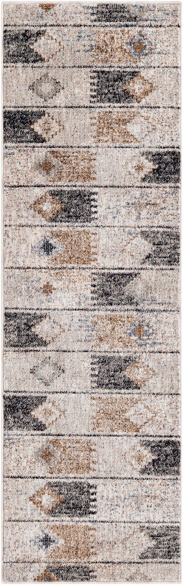 2' x 6' Eco Southwestern Runner Rug