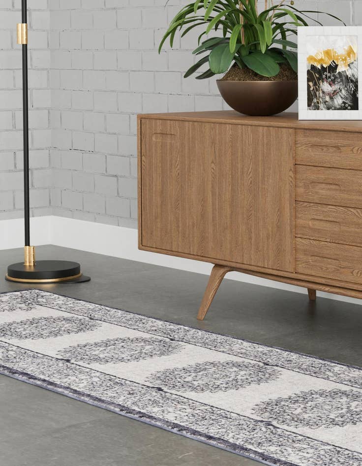 Detail image of  2' 7 x 12' Eco Traditional Runner Rug