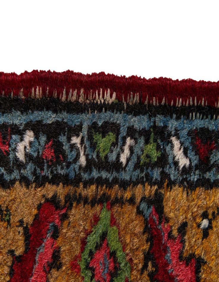 Detail image of  3' 4 x 10' 8  Hand Knotted Farahan Persian Wool Runner Rug