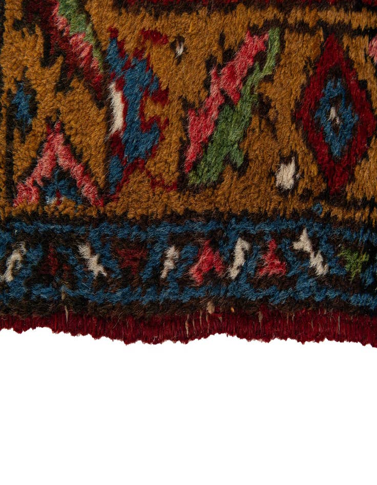Detail image of  3' 4 x 10' 8  Hand Knotted Farahan Persian Wool Runner Rug