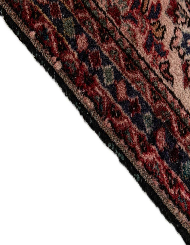 Detail image of  2' 2 x 4' 1  Hand Knotted Hamedan Wool Runner Rug