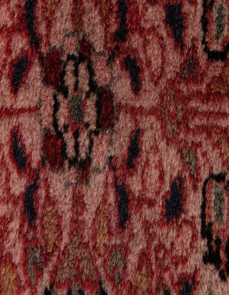 Detail image of  2' 2 x 4' 1  Hand Knotted Hamedan Wool Runner Rug