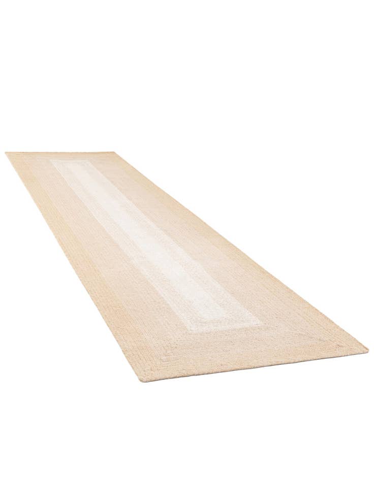 Detail image of  2' 7 x 12'  Hand Hand Braided Wool Runner Rug