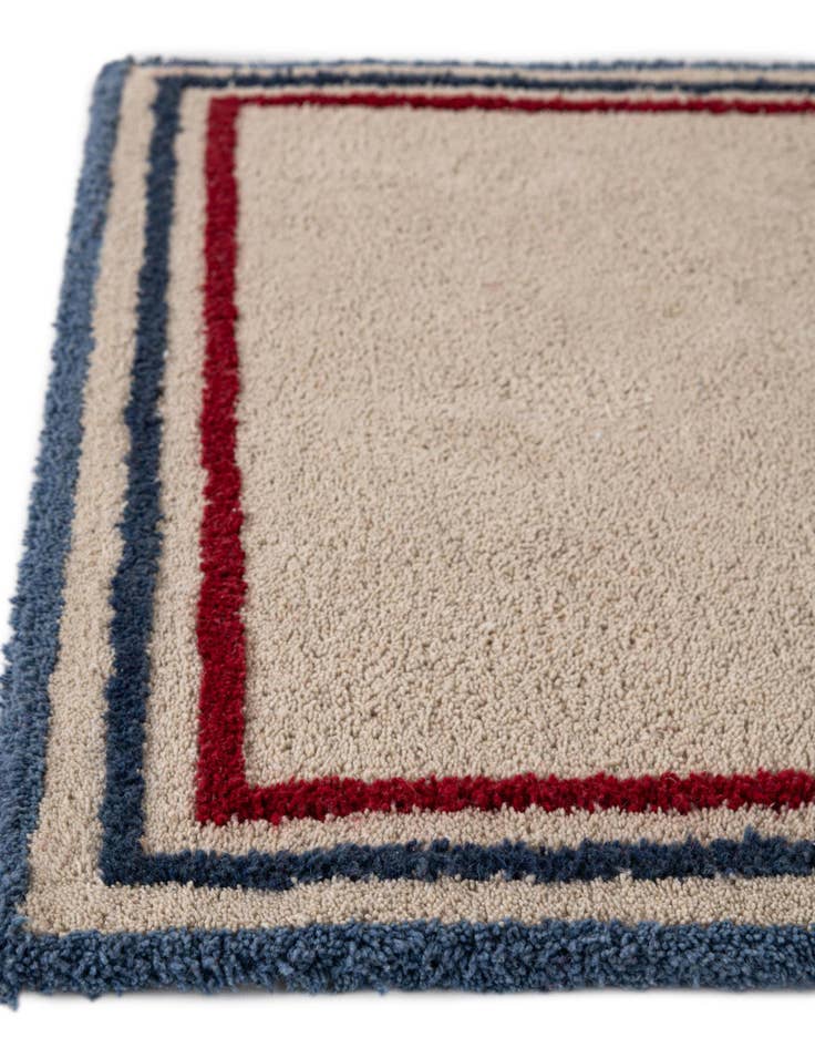 Detail image of  2' x 6' 1 Handtufted Wool Runner Rug