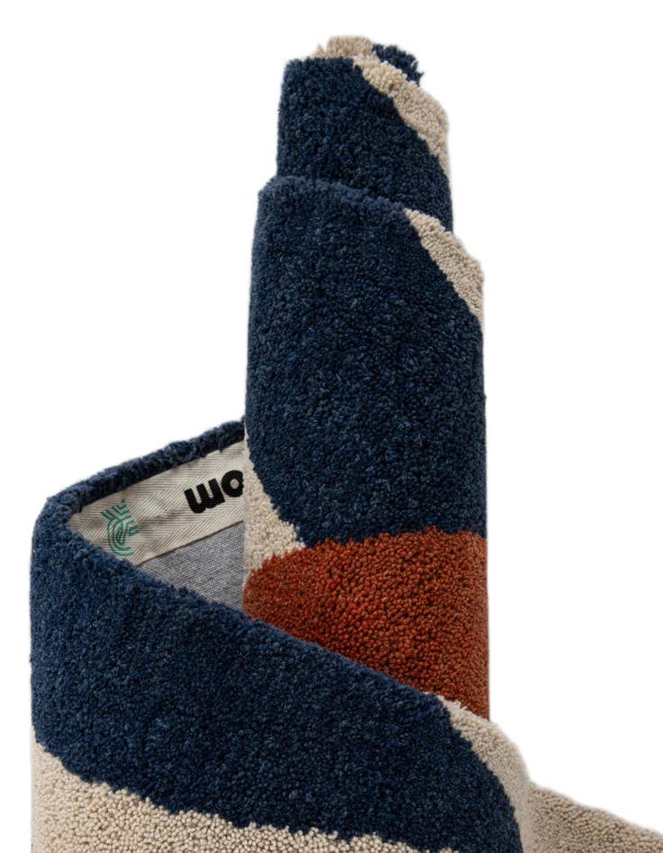 Detail image of  2' 7 x 8' Handtufted Wool Runner Rug