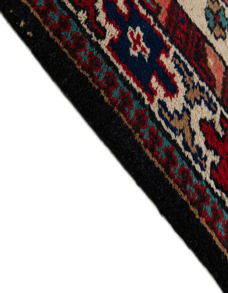 Detail image of  2' 9 x 9' 9  Hand Knotted Heriz Wool Runner Rug