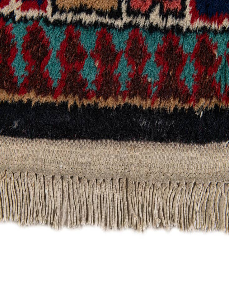 Detail image of  2' 9 x 9' 9  Hand Knotted Heriz Wool Runner Rug
