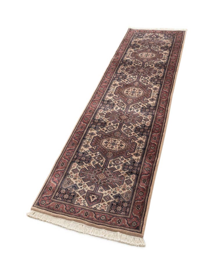 Detail image of  3' 1 x 9' 7  Hand Knotted Jaipur Wool Runner Rug