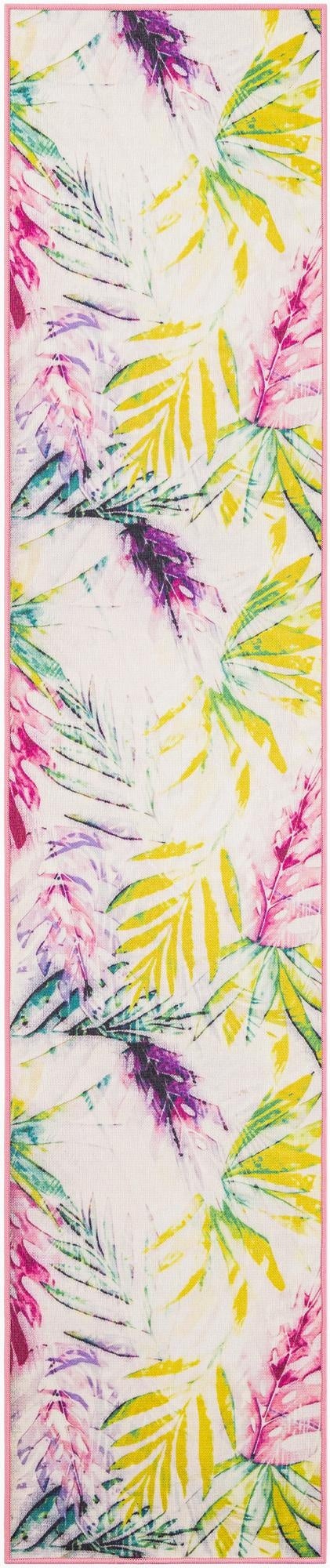  2' x 10'  Washable Jill Zarin Caribbean Indoor / Outdoor Runner Rug