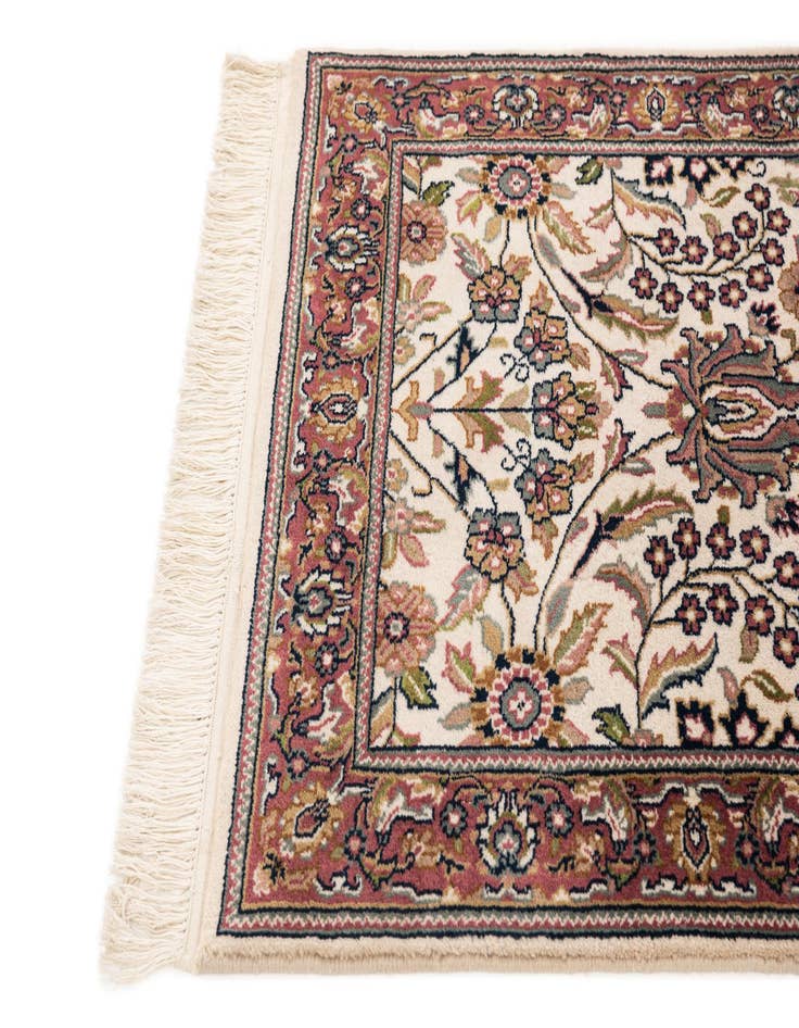 Detail image of  2' 8 x 11' 7  Hand Knotted Kashan Oriental Wool Runner Rug