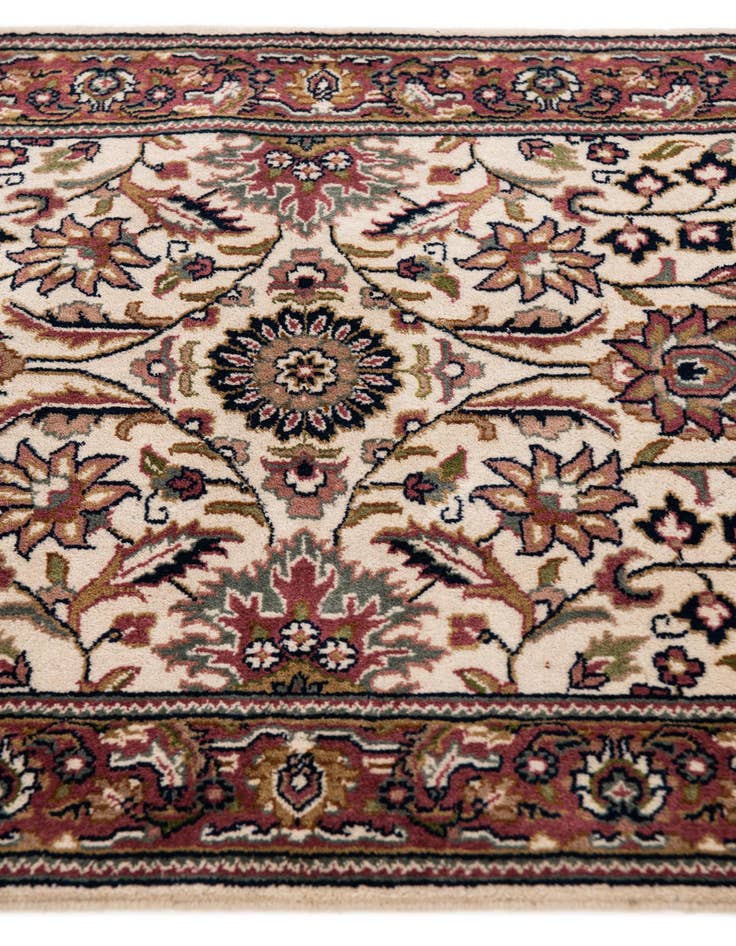 Detail image of  2' 8 x 11' 7  Hand Knotted Kashan Oriental Wool Runner Rug