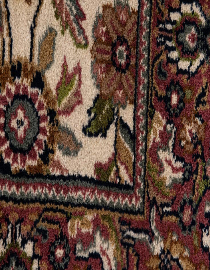 Detail image of  2' 8 x 11' 7  Hand Knotted Kashan Oriental Wool Runner Rug