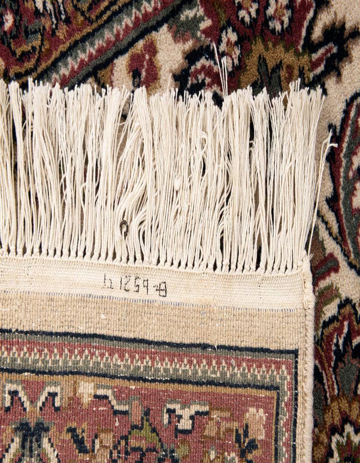 Detail image of  2' 8 x 11' 7  Hand Knotted Kashan Oriental Wool Runner Rug