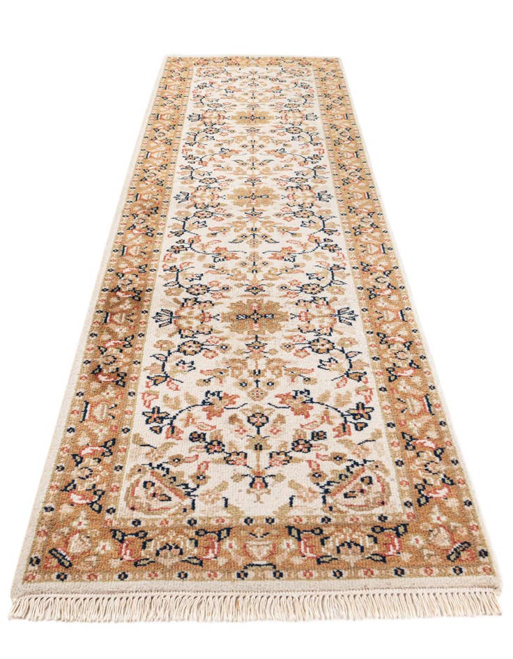 Detail image of  2' 9 x 9' 7  Hand Knotted Kashan Wool Runner Rug