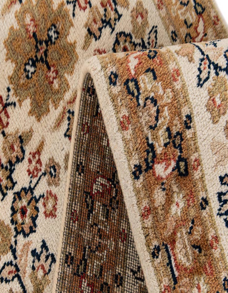 Detail image of  2' 9 x 9' 7  Hand Knotted Kashan Wool Runner Rug