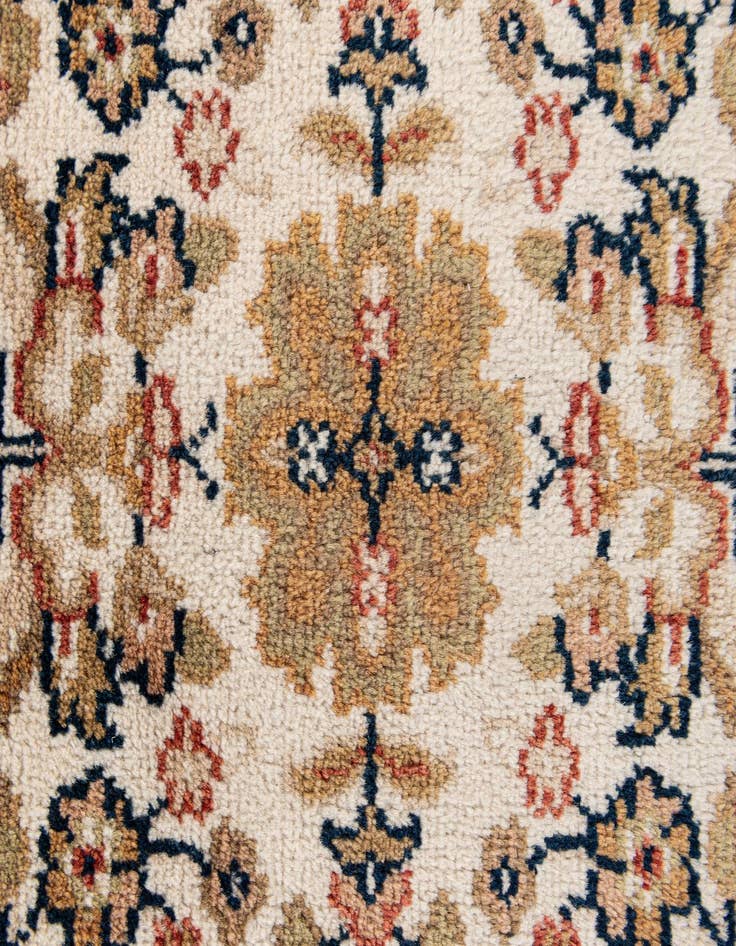 Detail image of  2' 9 x 9' 7  Hand Knotted Kashan Wool Runner Rug