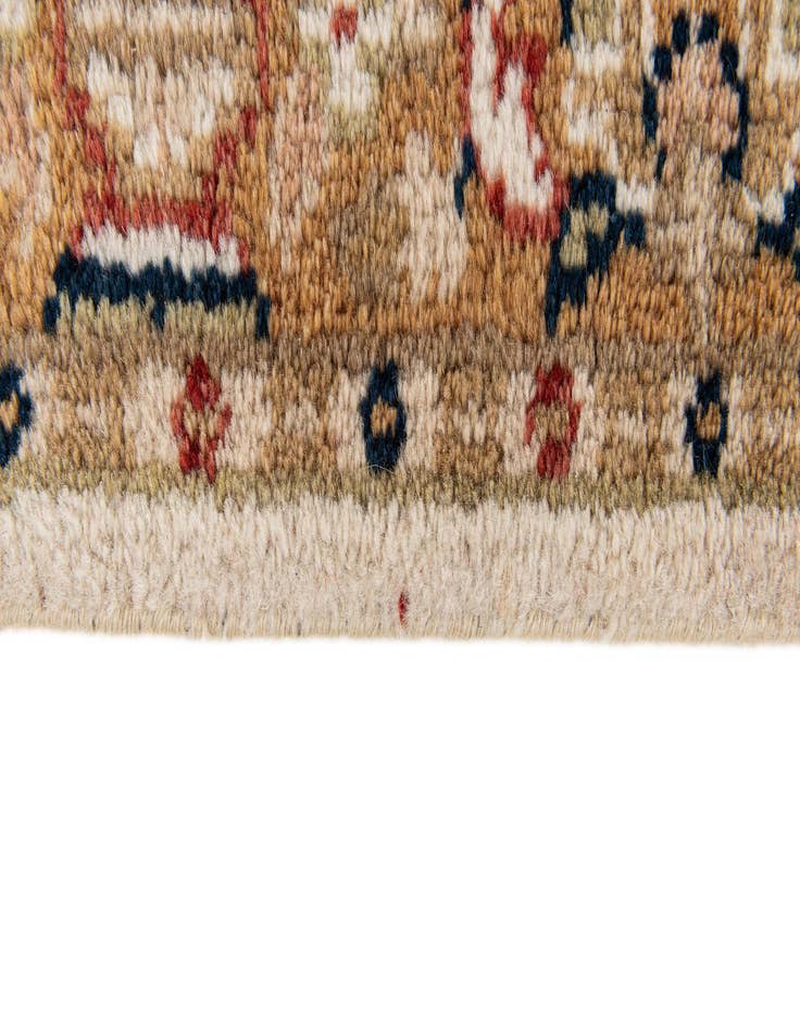 Detail image of  2' 9 x 9' 7  Hand Knotted Kashan Wool Runner Rug