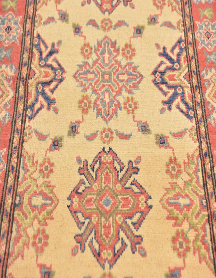 Detail image of 2' 7 x 9' 9 Hand Knotted Kazak Runner Rug