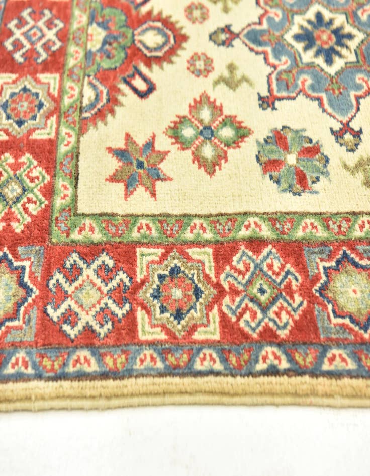 Detail image of  2' 8 x 9' 9  Hand Knotted Kazak Runner Rug