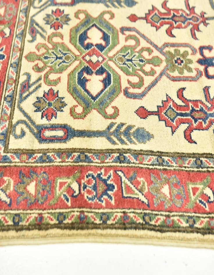 Detail image of  2' 7 x 9' 8  Hand Knotted Kazak Runner Rug