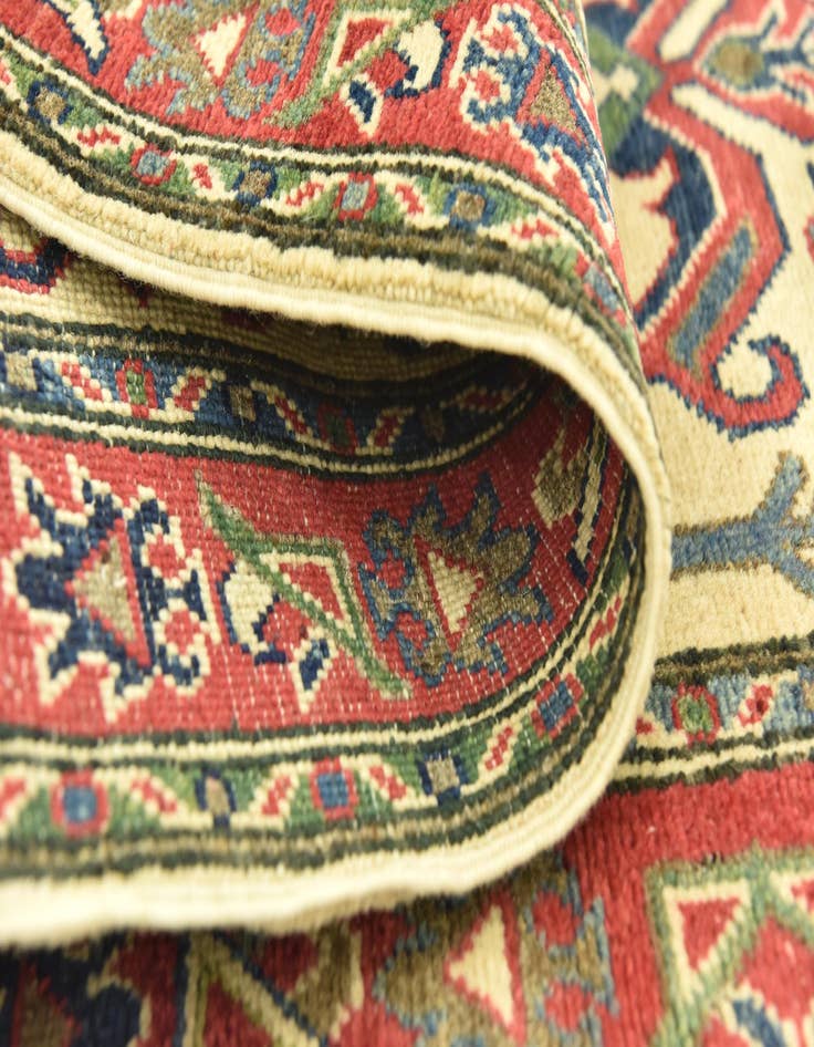 Detail image of  2' 7 x 9' 8  Hand Knotted Kazak Runner Rug