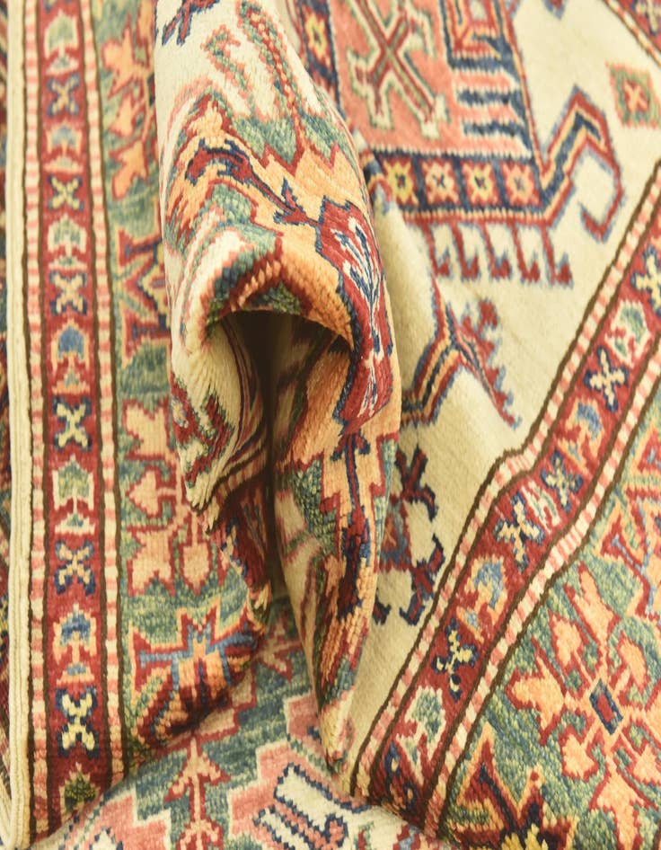 Detail image of  2' 7 x 9' 9  Hand Knotted Kazak Oriental Runner Rug
