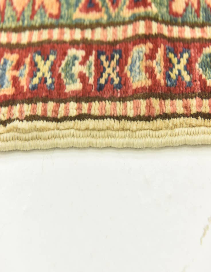 Detail image of  2' 7 x 9' 9  Hand Knotted Kazak Oriental Runner Rug