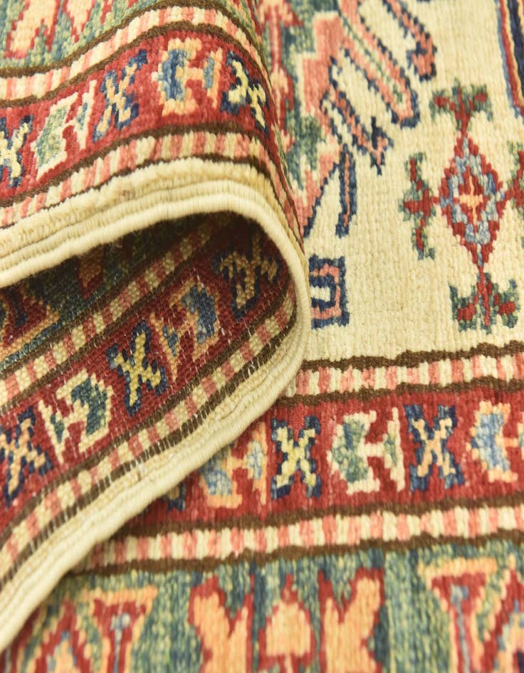 Detail image of  2' 7 x 9' 9  Hand Knotted Kazak Oriental Runner Rug