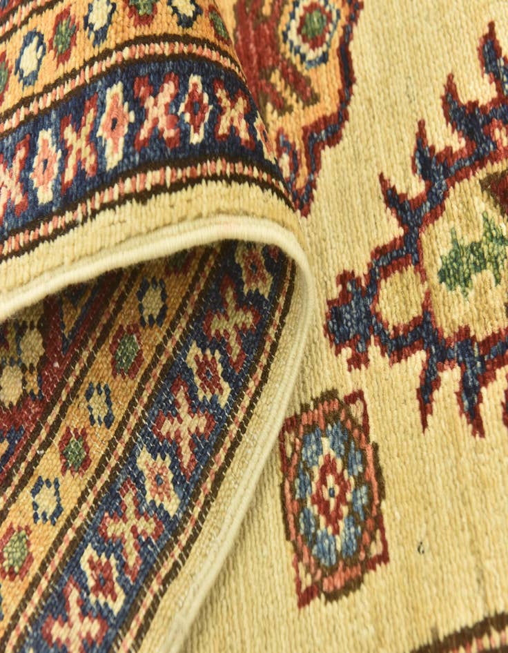 Detail image of  2' 8 x 9' 8  Hand Knotted Kazak Oriental Runner Rug