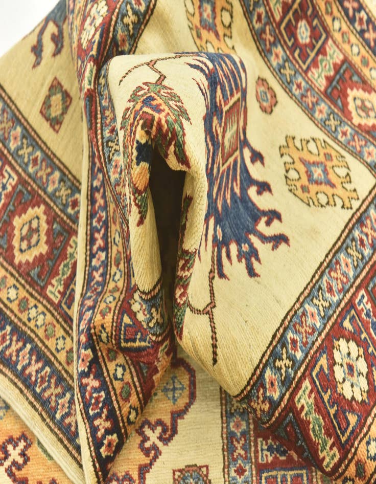 Detail image of  2' 8 x 9' 8  Hand Knotted Kazak Oriental Runner Rug