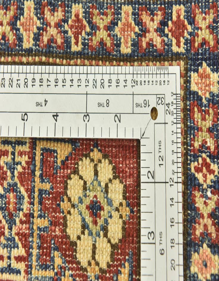 Detail image of  2' 8 x 9' 8  Hand Knotted Kazak Oriental Runner Rug