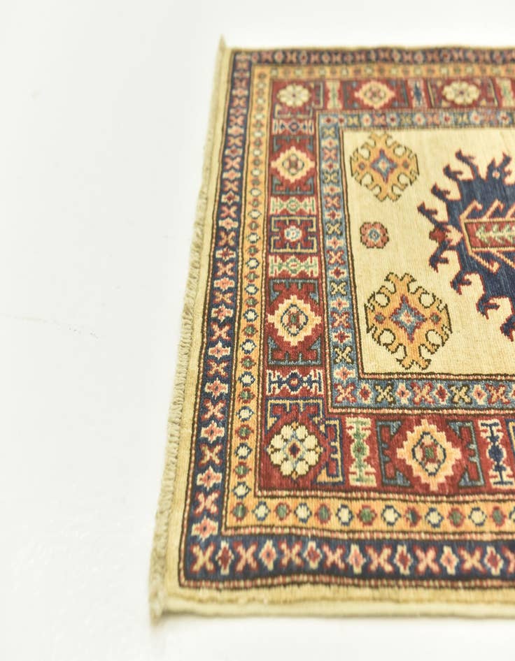 Detail image of  2' 8 x 9' 8  Hand Knotted Kazak Oriental Runner Rug
