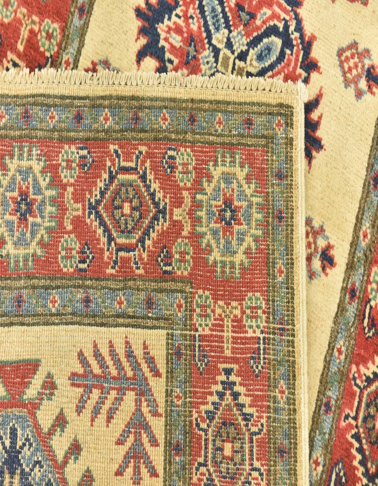 Detail image of  2' 9 x 9' 9  Hand Knotted Kazak Runner Rug