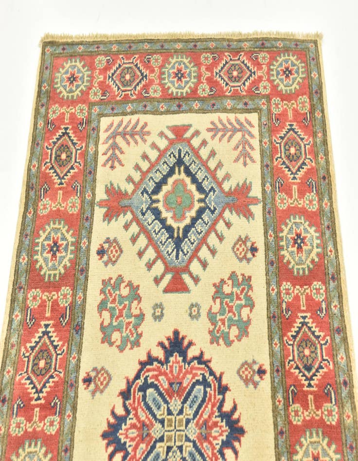 Detail image of  2' 9 x 9' 9  Hand Knotted Kazak Runner Rug
