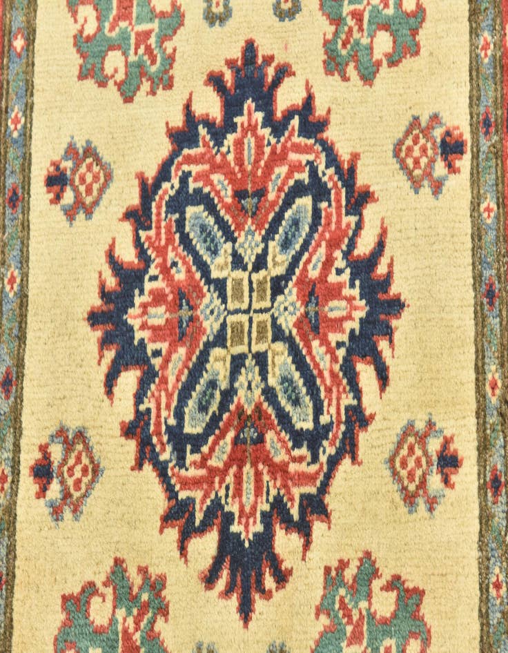 Detail image of  2' 9 x 9' 9  Hand Knotted Kazak Runner Rug