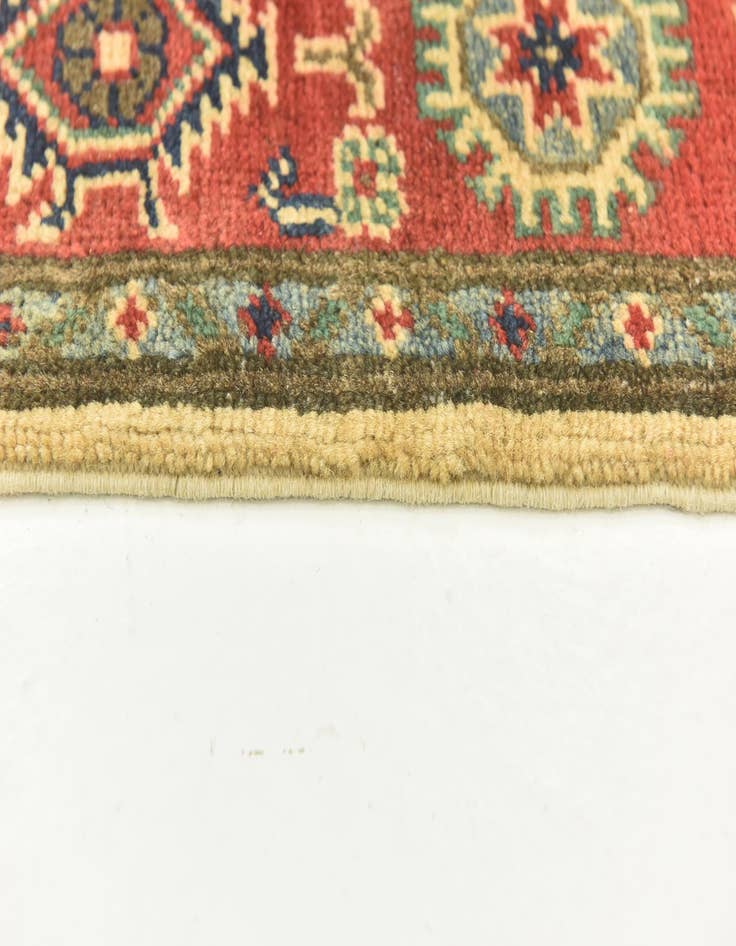 Detail image of  2' 9 x 9' 9  Hand Knotted Kazak Runner Rug